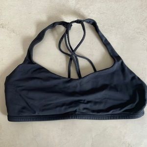 Lululemon sports bra black size 8